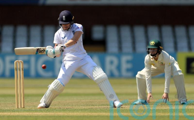 Maia Bouchier and Nat Sciver-Brunt tons power England to big total