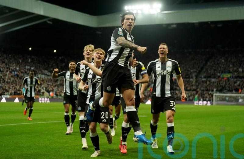 Sandro Tonali&rsquo;s double helps Newcastle beat Brentford to secure semi-final spot
