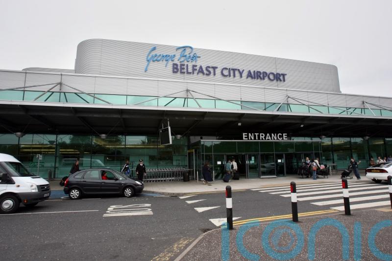 Disruption at Belfast airport as plane&rsquo;s nose wheel collapses in &lsquo;hard landing&rsquo;
