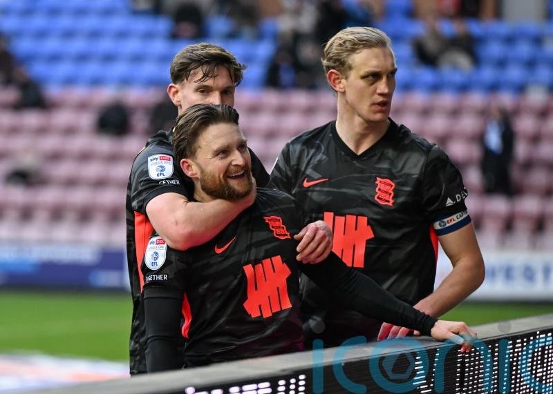 Alfie May brace helps Birmingham go top of League One with Wigan win