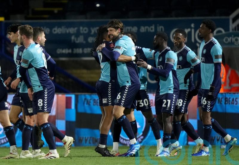 Sonny Bradley nets against old club as Wycombe cause Portsmouth FA Cup upset