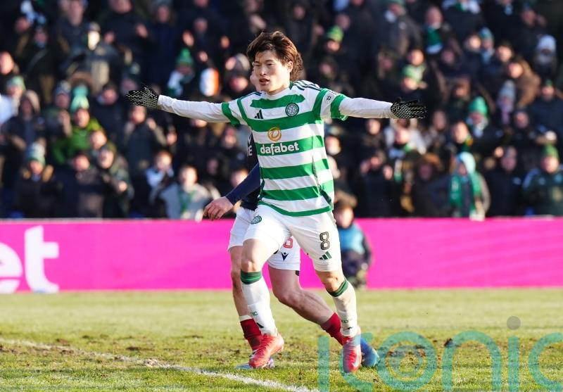 Kyogo Furuhashi shows his versatility with two goals from the wing in Celtic win