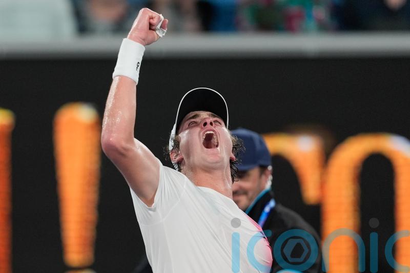 Rising star Joao Fonseca knocks ninth seed Andrey Rublev out of Australian Open