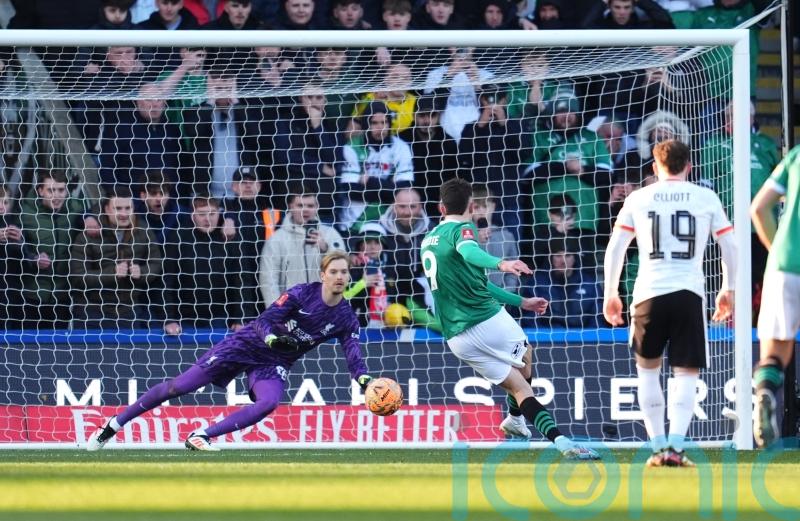 Plymouth stun Premier League leaders Liverpool to reach FA Cup fifth round