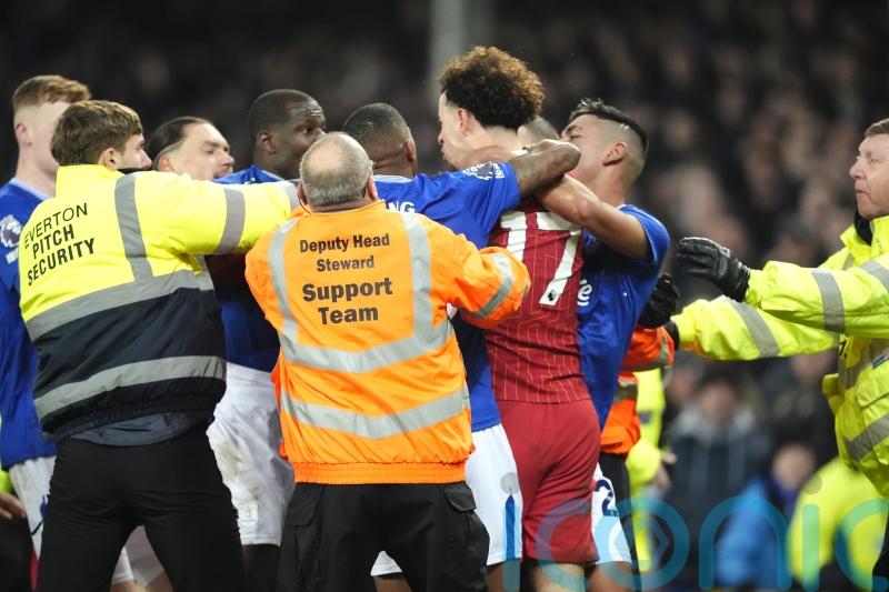 Liverpool, Everton, Arne Slot and Sipke Hulshoff charged over post-match clash