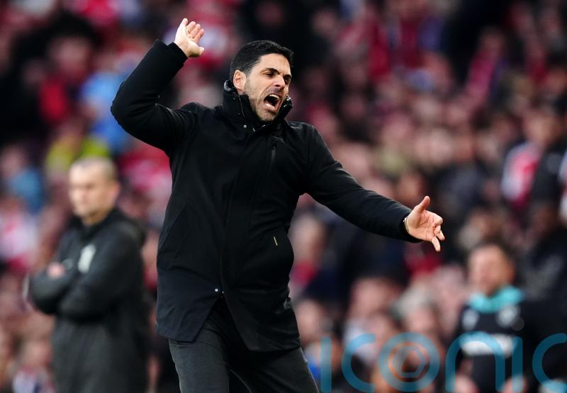 It&rsquo;s not in our hands &ndash; Mikel Arteta &lsquo;very angry&rsquo; after Arsenal&rsquo;s title setback