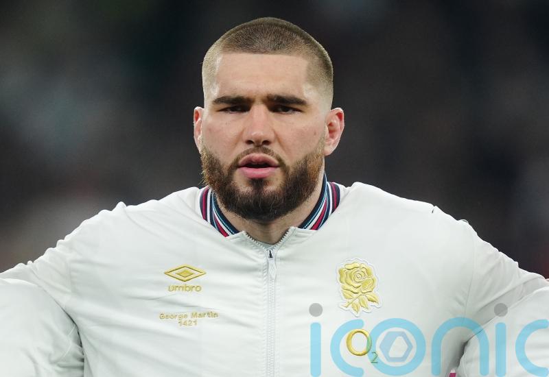 England lock George Martin ruled out of remainder of Six Nations