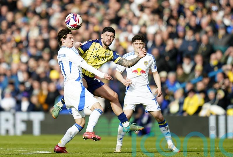 Leeds&rsquo; promotion run given a reality check by battling West Brom