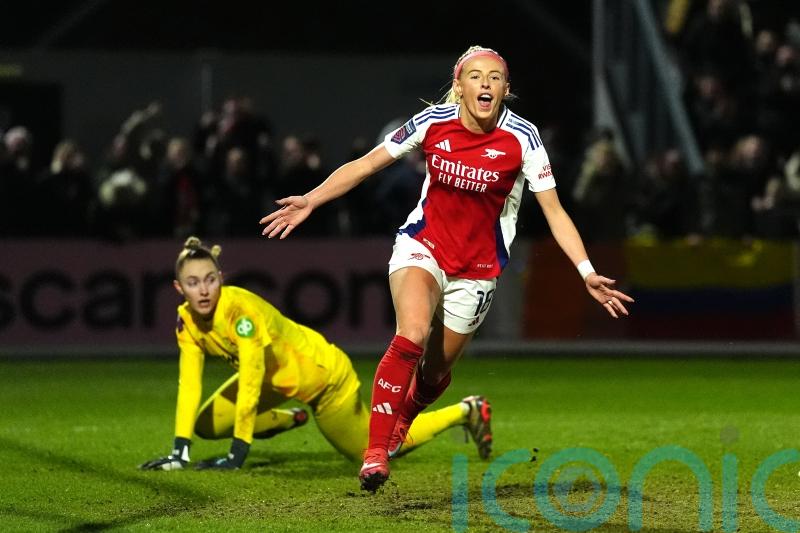 Chloe Kelly on target as Arsenal edge seven-goal thriller against West Ham