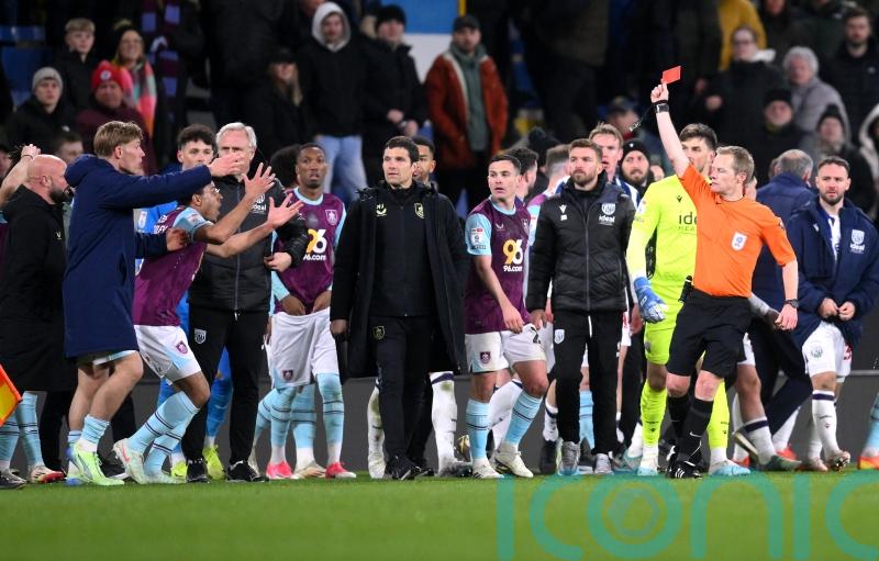 Scott Parker and CJ Egan-Riley see red after final whistle as Burnley held