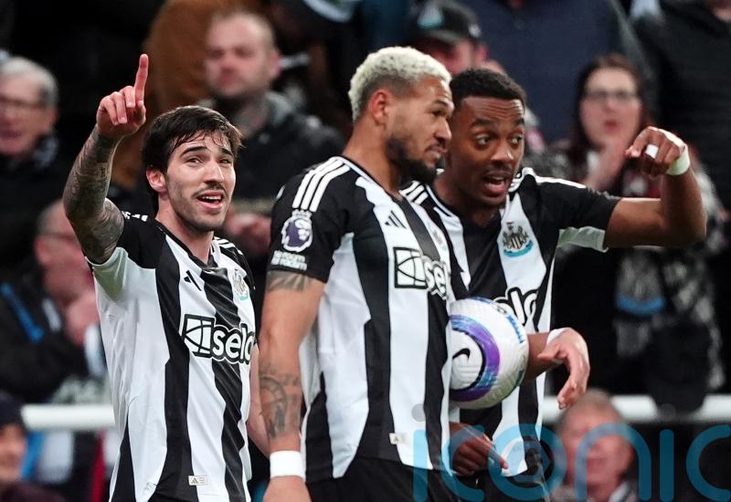 Sandro Tonali&rsquo;s stunning strike keeps Newcastle in Champions League hunt