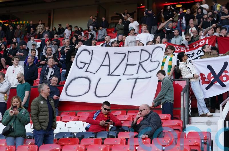 Our club matters &ndash; Man Utd fans protest against the Glazers after derby draw