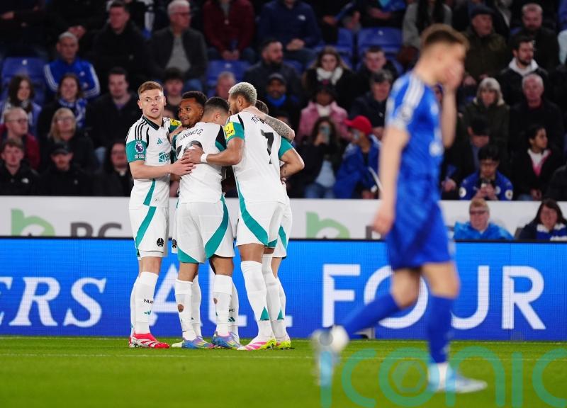 Newcastle boost Champions League bid as Leicester move step closer to relegation