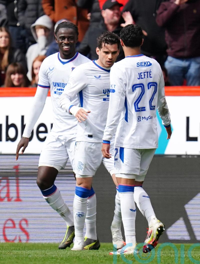 Late Ianis Hagi equaliser for Rangers denies Celtic early title party