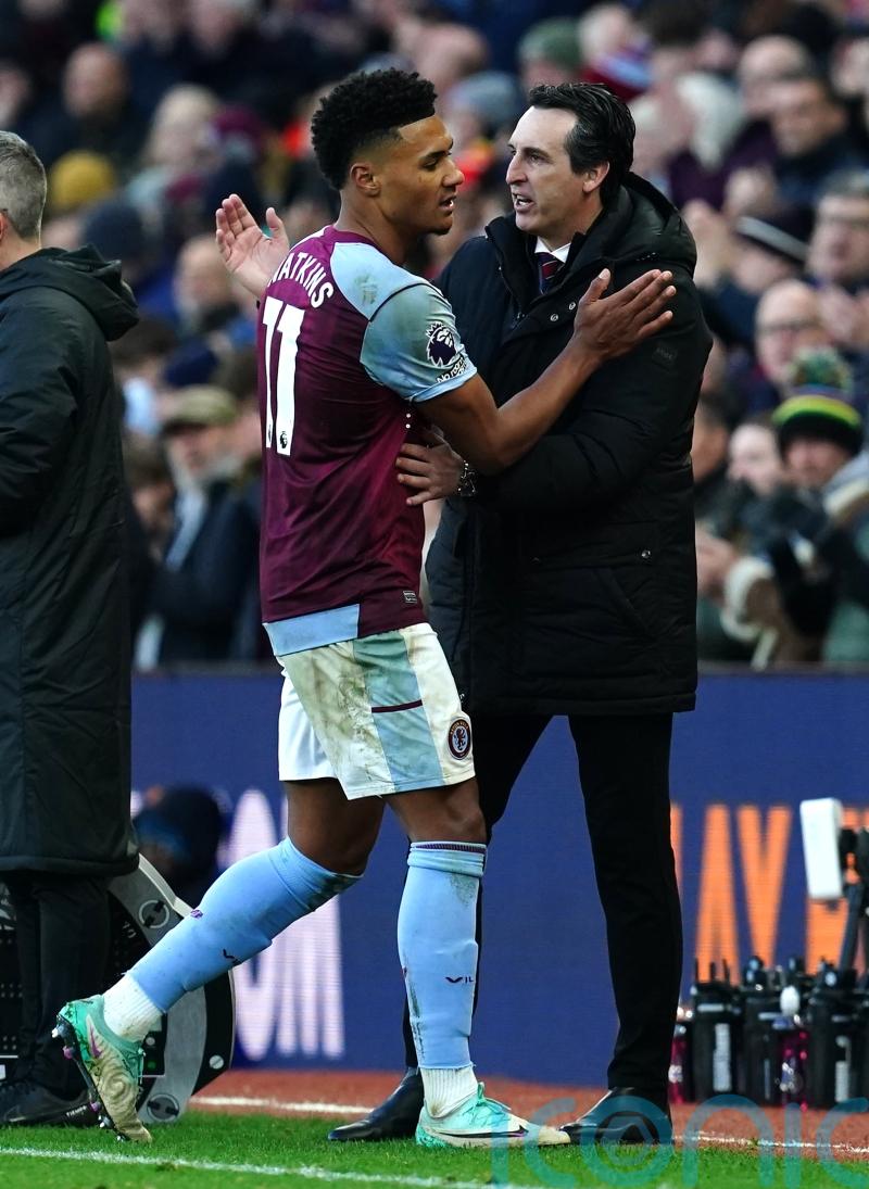 Unai Emery happy with Ollie Watkins&rsquo; response to Europe anger as Aston Villa win
