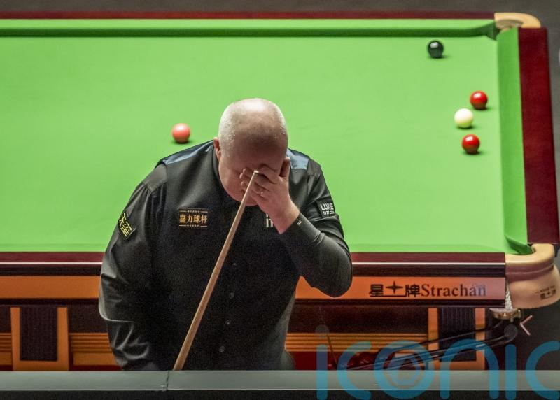 John Higgins close to the finish line but still has work to do at the Crucible