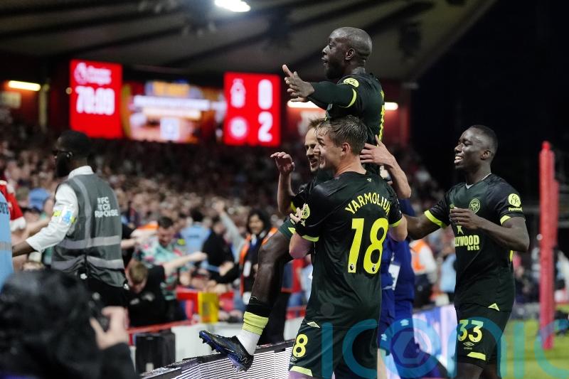 Nottingham Forest beaten at home by Brentford as Champions League hopes dented