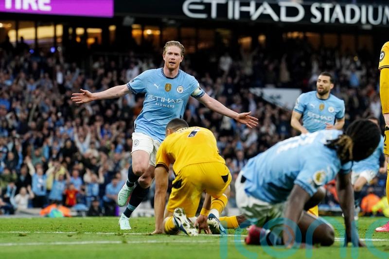 Kevin De Bruyne goal edges Man City closer to Champions League qualification