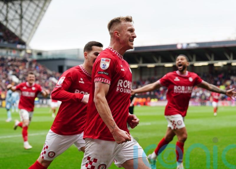 Bristol City start play-off party after Ross McCrorie forces draw with Preston