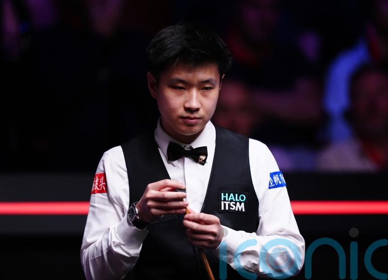 Zhao Xintong opens up 7-1 lead over Mark Williams in World Championship final