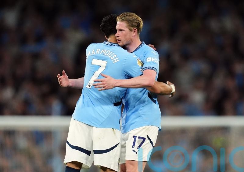 Manchester City and Omar Marmoush give Kevin De Bruyne fitting send-off