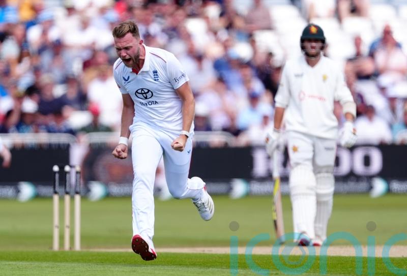 Sam Cook claims debut wicket as England dominate Zimbabwe