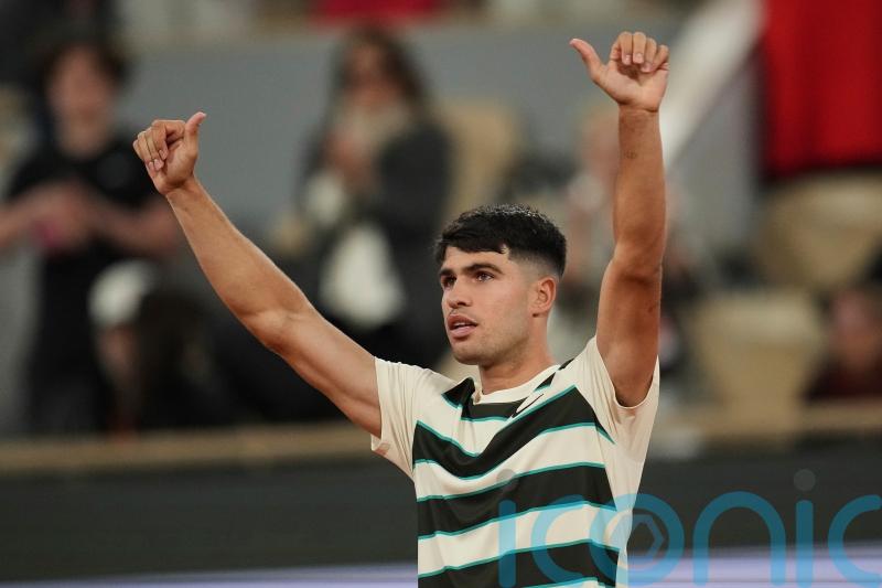 Carlos Alcaraz shows off football skills in French Open win over Fabian Marozsan