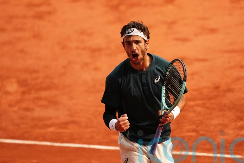 Lorenzo Musetti avoids disqualification after kicking a ball at a line judge