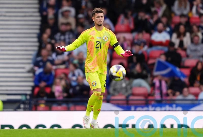Scotland goalkeeper Cieran Slicker has debut to forget in home defeat to Iceland