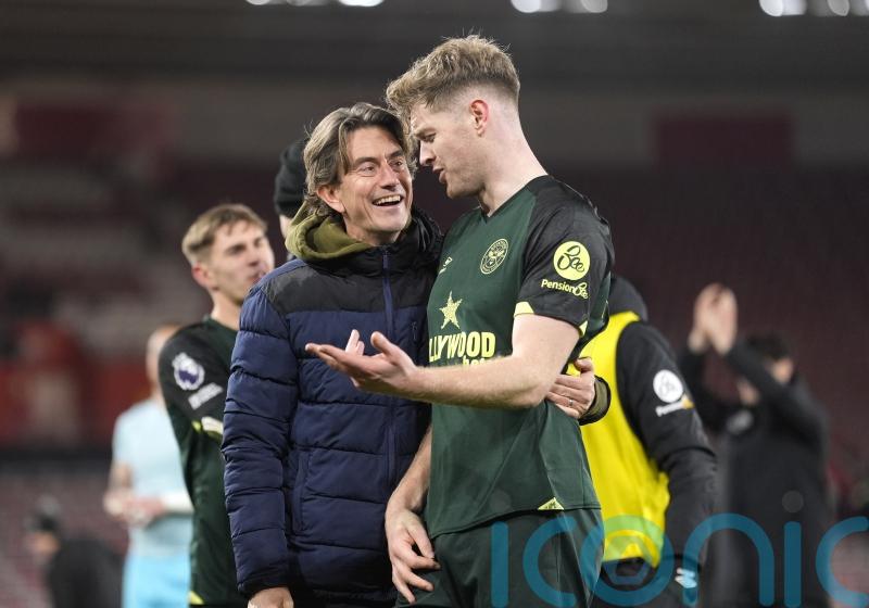 Nathan Collins hopes Thomas Frank remains at Brentford after international break