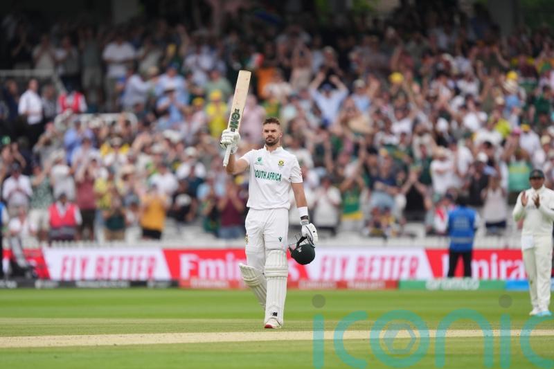 Aiden Markram gives South Africa control against Australia at Lord&rsquo;s