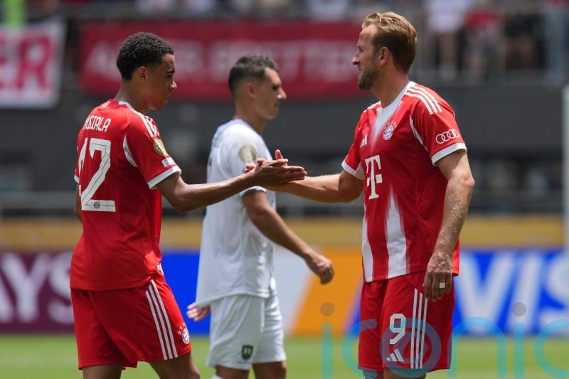 Jamal Musiala hits hat-trick as Bayern Munich put 10 past Auckland