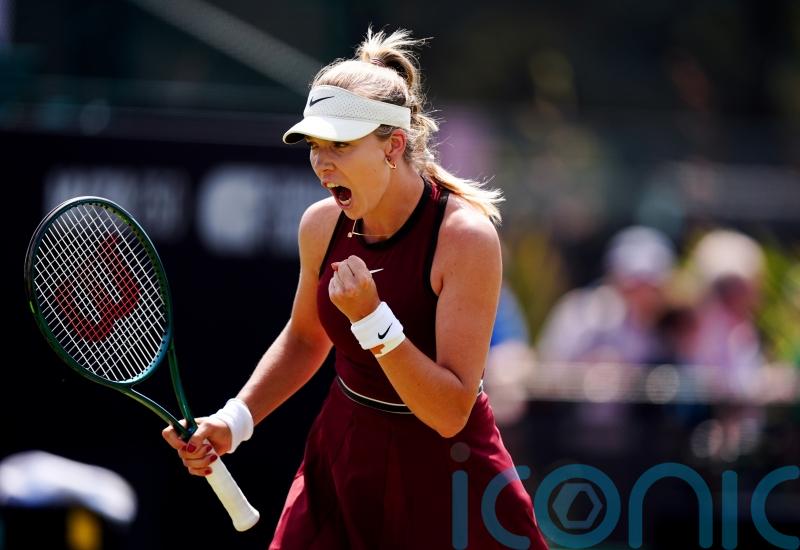 Katie Boulter to face Sonay Kartal at Nottingham Open