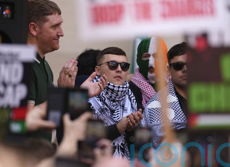 Kneecap receive rockstar reception after terrorism charge court hearing