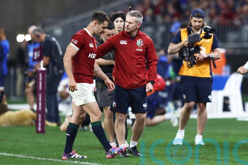 British and Irish Lions hammer Western Force but Tomos Williams suffers injury