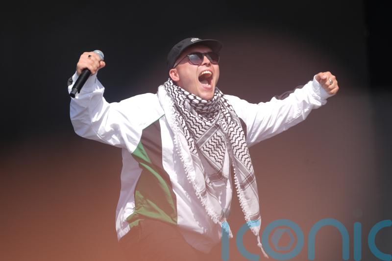 Mo Chara says &lsquo;I&rsquo;m a free man&rsquo; as Kneecap take to Glastonbury stage