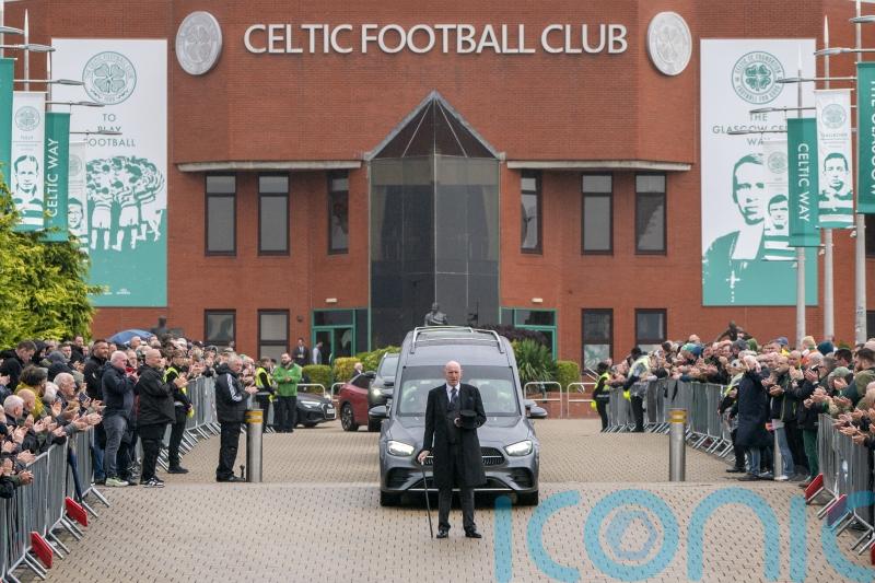 Lisbon Lion John Clark attained football immortality with Celtic, funeral told