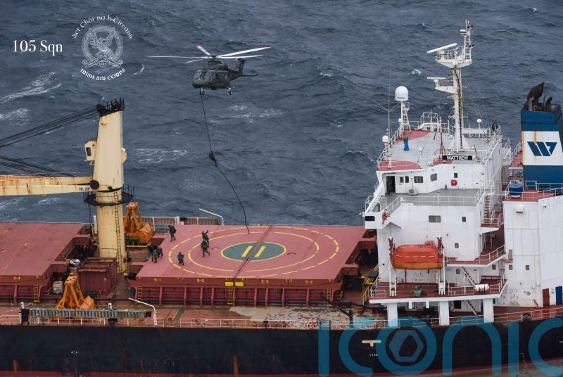 Dramatic footage of Ireland&rsquo;s largest drugs seizure released