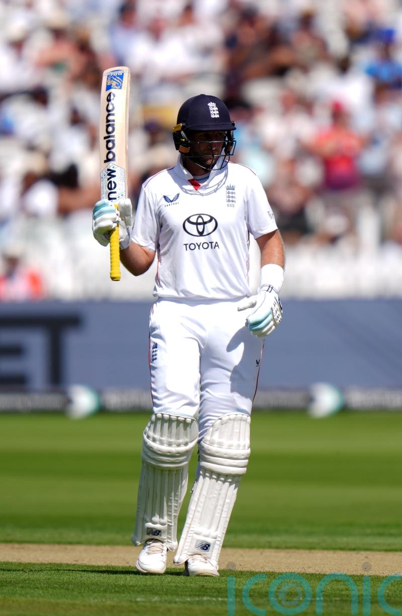 Joe Root and Ollie Pope steady England after openers fall in same over