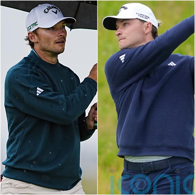 Identical twins Rasmus and Nicolai Hojgaard shine on day two at Royal Portrush