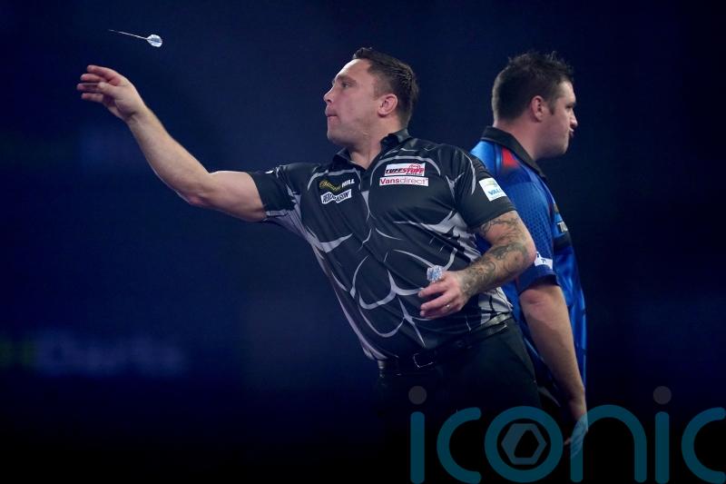 Gerwyn Price involved in heated exchange with Daryl Gurney at World Matchplay