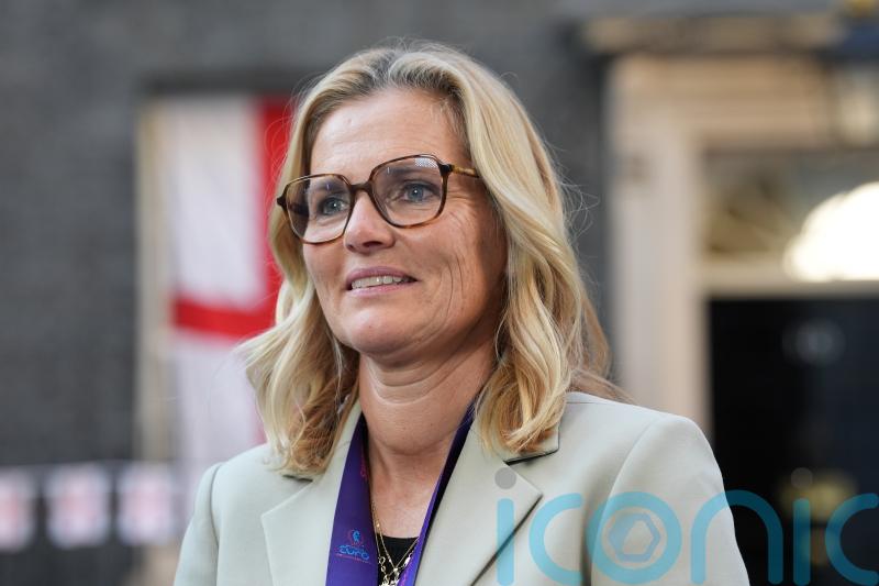 Sarina Wiegman urges more investment in women&rsquo;s game at Downing Street reception