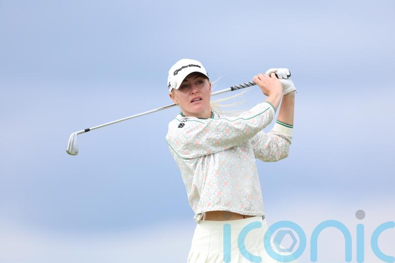 Charley Hull charges into Women&rsquo;s Open contention at Royal Porthcawl