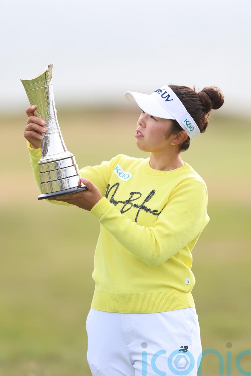 Miyu Yamashita holds off Charley Hull to win first major at Women&rsquo;s Open