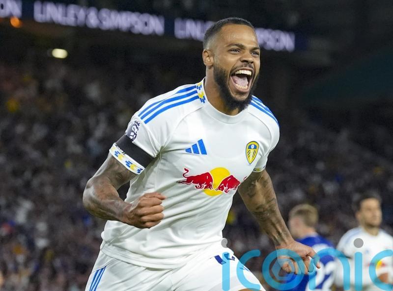 Lukas Nmecha scores as Leeds beat Everton to make winning Premier League return