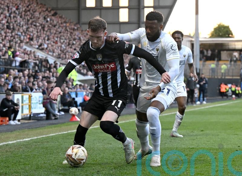 Notts County ease to first victory of the season against Shrewsbury