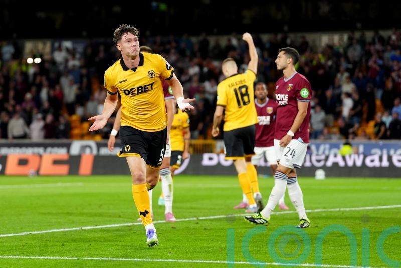 Jorgen Strand Larsen&rsquo;s late brace sees Wolves beat West Ham in Carabao Cup