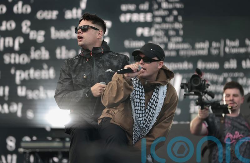 Kneecap criticise DUP and Alliance and say it is &lsquo;good to be home&rsquo; in Belfast