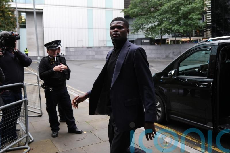 Former Arsenal midfielder Thomas Partey pleads not guilty to raping two women