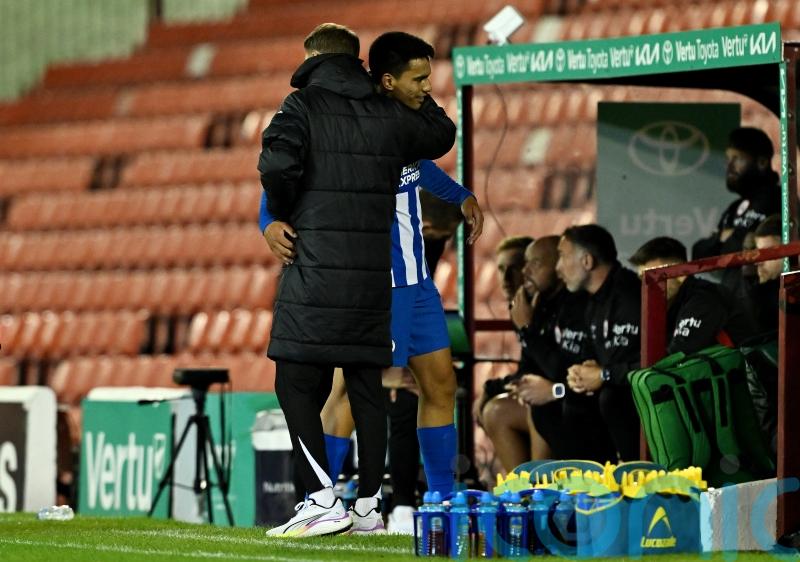 Fabian Hurzeler lauds four-goal Diego Gomez as Brighton breeze past Barnsley